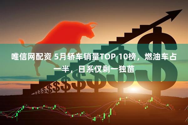 唯信网配资 5月轿车销量TOP 10榜，燃油车占一半，日系仅剩一独苗